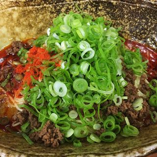 汁無し担担麺(武蔵坊上八丁掘店)