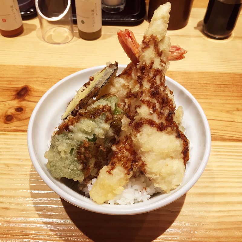 天丼(博多天ぷら たかお 福岡パルコ店)