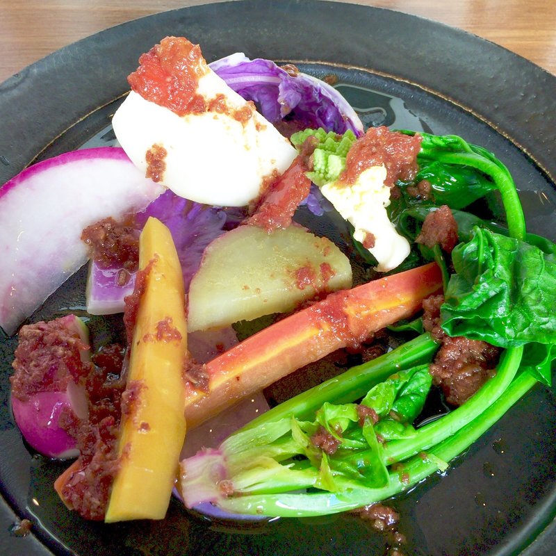 温野菜のサラダ アンチョビソース(ohanaya （オハナヤ）)