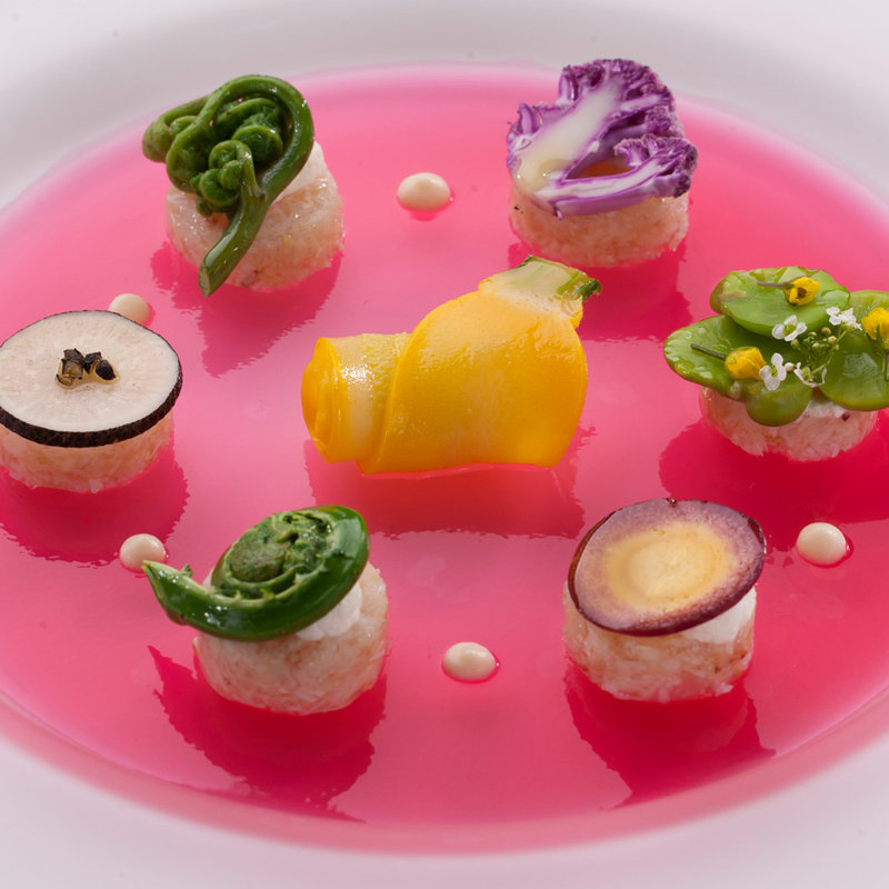 夜のコース(シェ松尾)