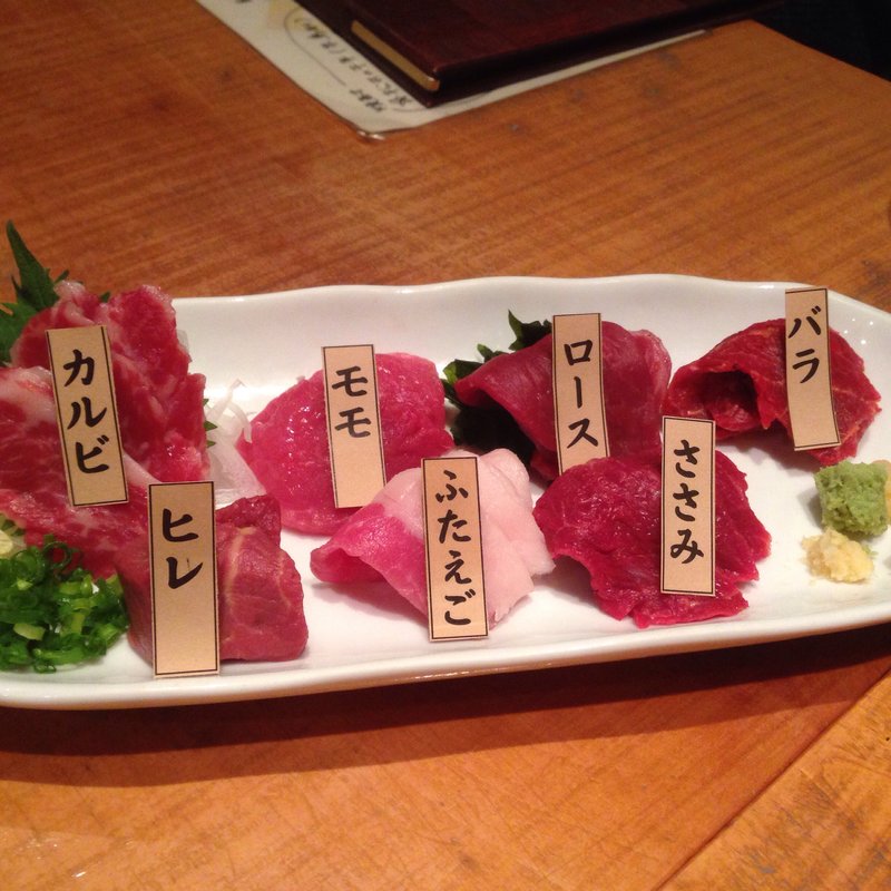 師範の7点盛り(恵比寿 馬喰ろう)