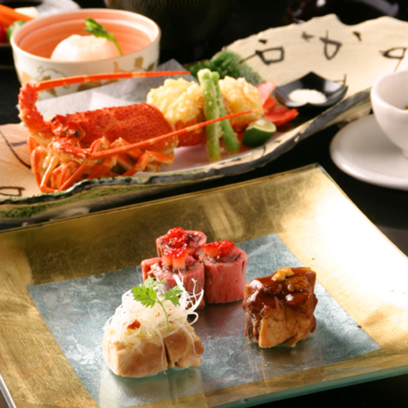 肉の一口3種盛り(しの原)