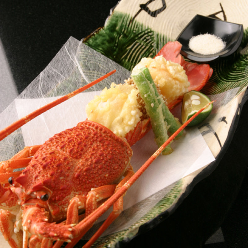 伊勢海老の揚物(しの原)