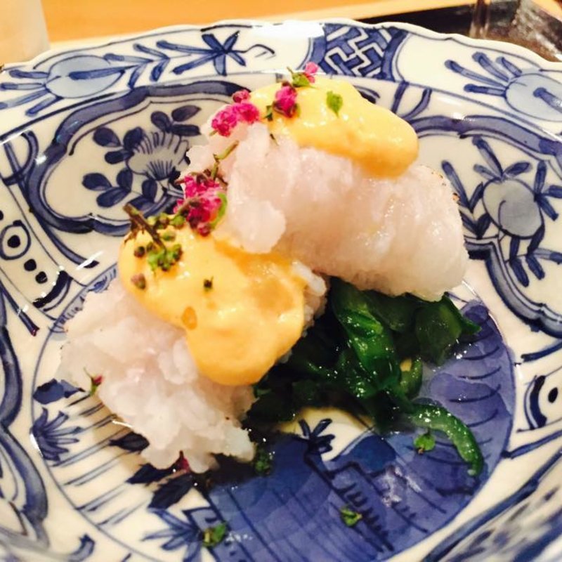 はもの湯引き(霞町かしわ割烹 しろう )