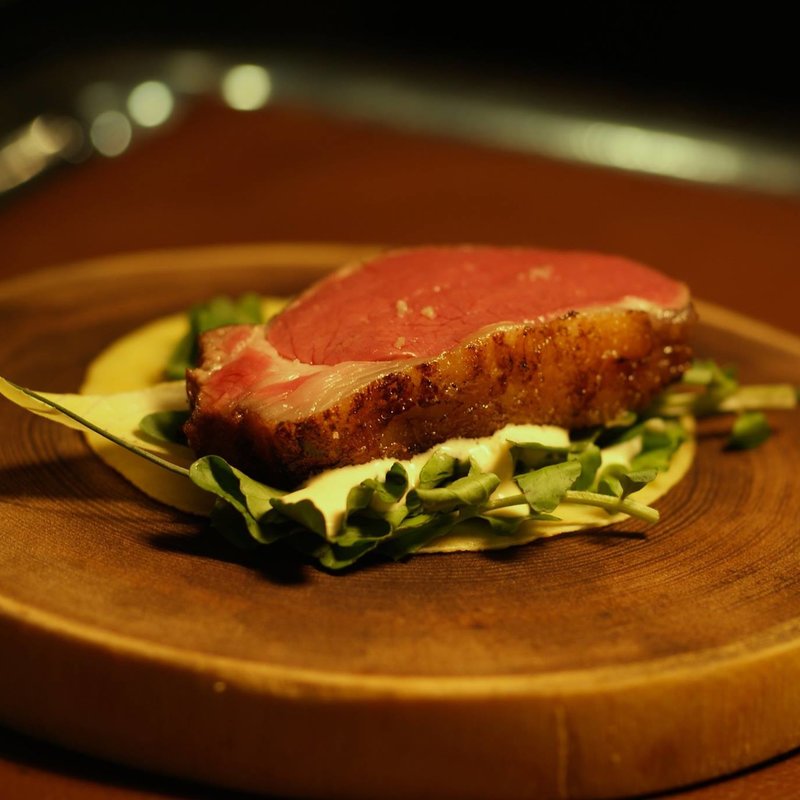 和牛のグリル(霞町かしわ割烹 しろう )