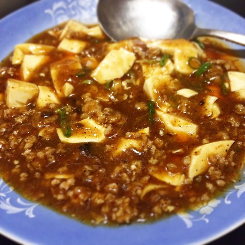 麻婆豆腐(菜館Wong （サイカンウォン）)