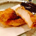 シイタケの揚物(霞町かしわ割烹 しろう )
