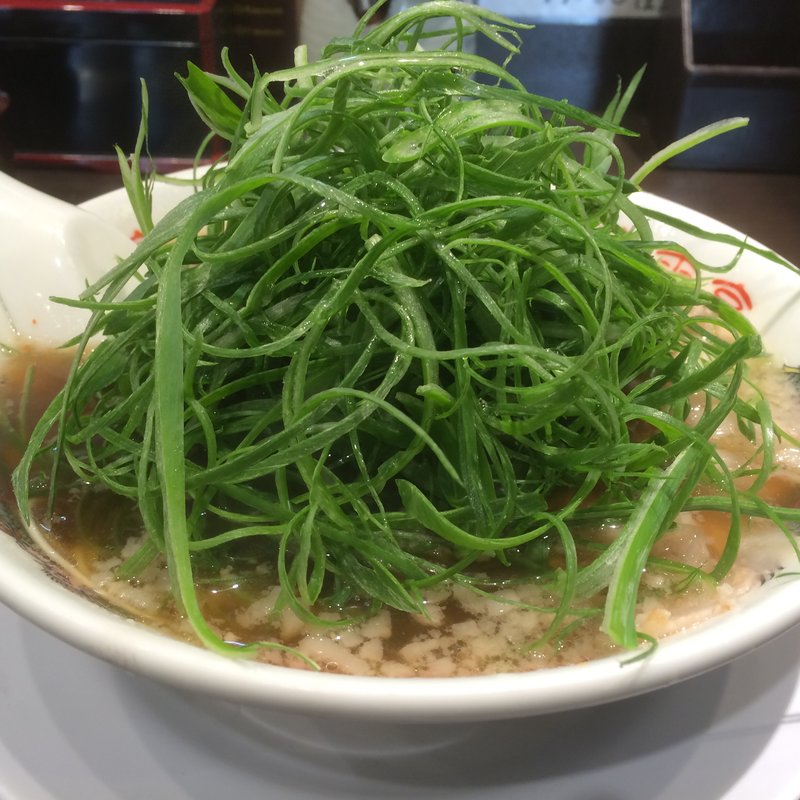 葱ラーメン【限定メニュー】(来来亭 鎌ヶ谷店)