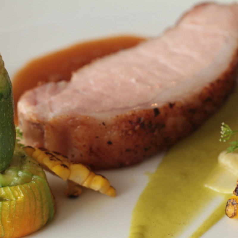 松坂豚のロースト(レストラン セビアン （restaurant c'est bien）)