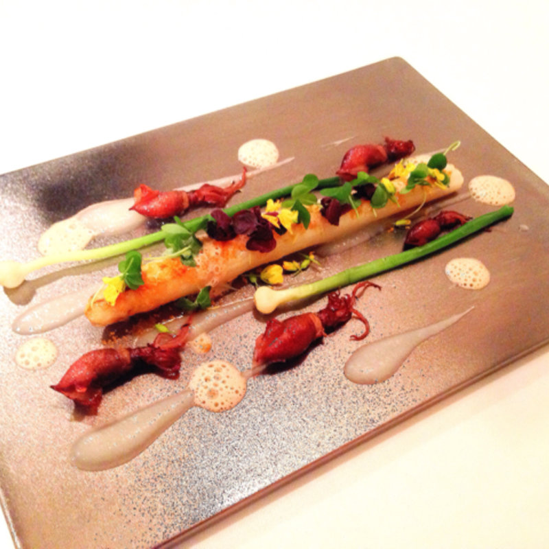 タラバガニ　ホタルイカ(レストラン セビアン （restaurant c'est bien）)