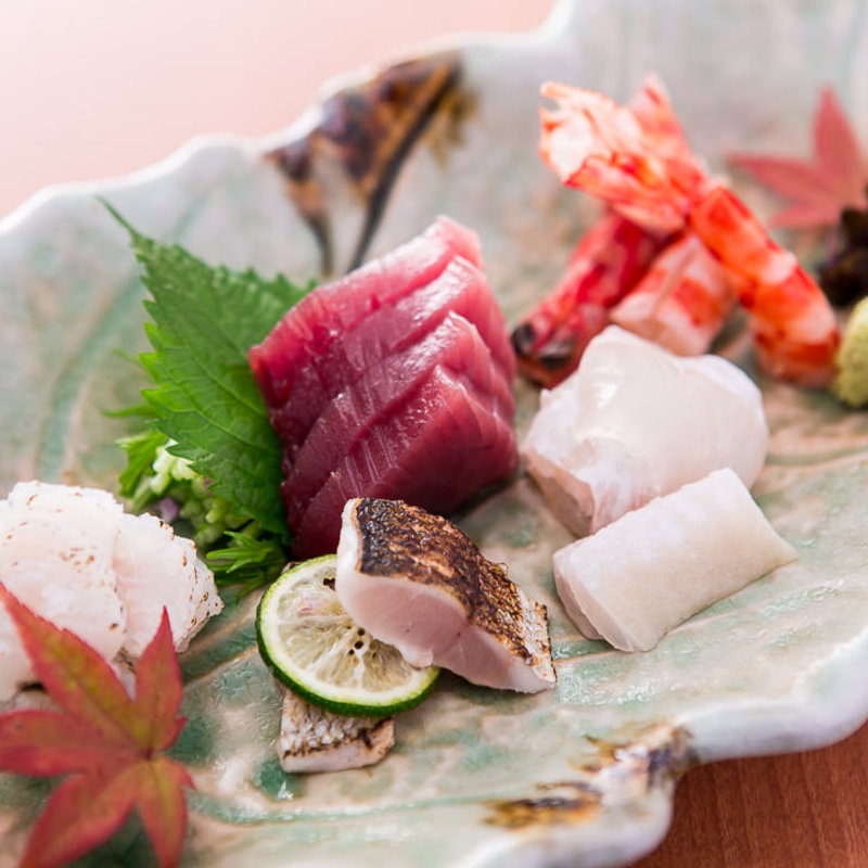 鮮魚の盛り合わせ(割烹 新風)