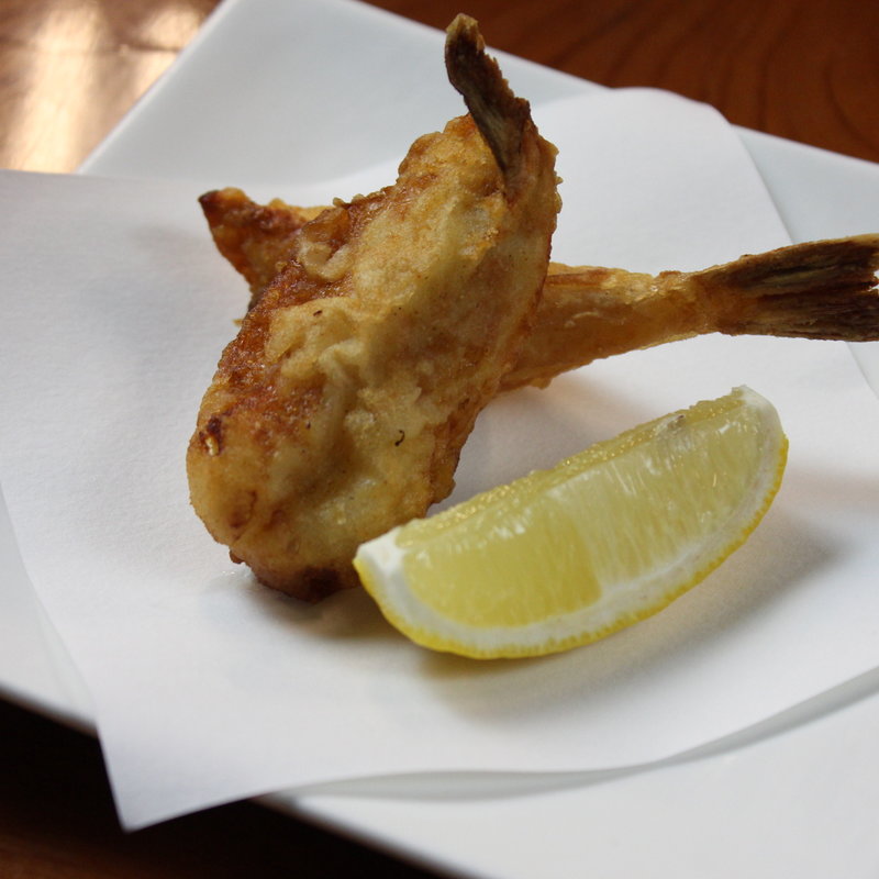 ふぐの唐揚げ(浅草 軍鶏家 （しゃもや）)