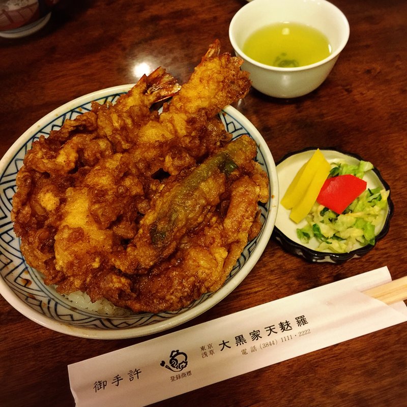  天丼(大黒家天麩羅 別館)