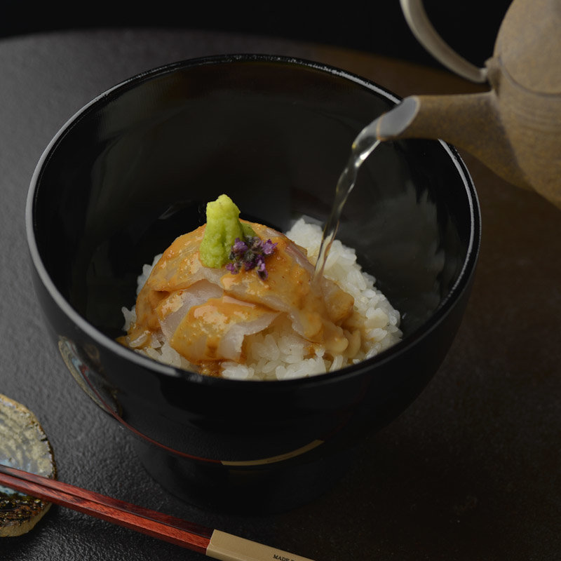 真鯛と味噌の茶漬け(えど )