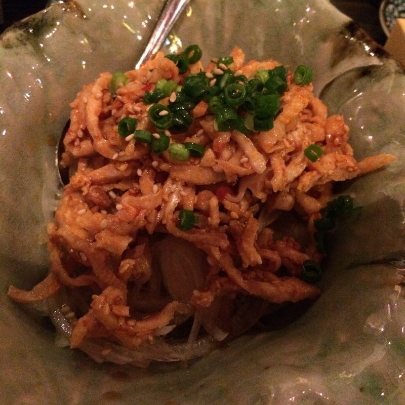 鶏皮ポン酢(満月酒場 別館BY)