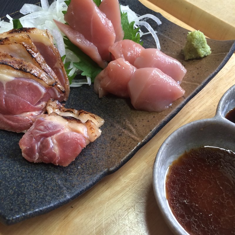 お刺身とたたきの合わせ盛り(川栄)