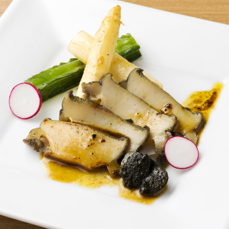 アワビのソテー(銀座捨松)