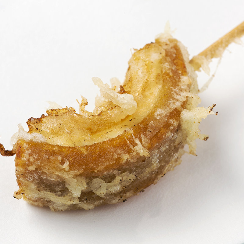 かぼちゃの串揚げ(銀座捨松)