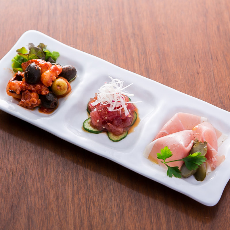 前菜の盛り合わせ(TOKYO隅田川ブルーイング)