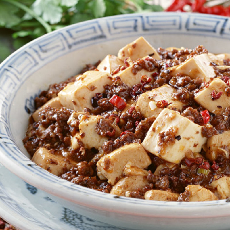 豆腐と肉ミンチの辛みそ炒め(宗家餃子 中目黒 （【旧店名】 江南漁郷）)