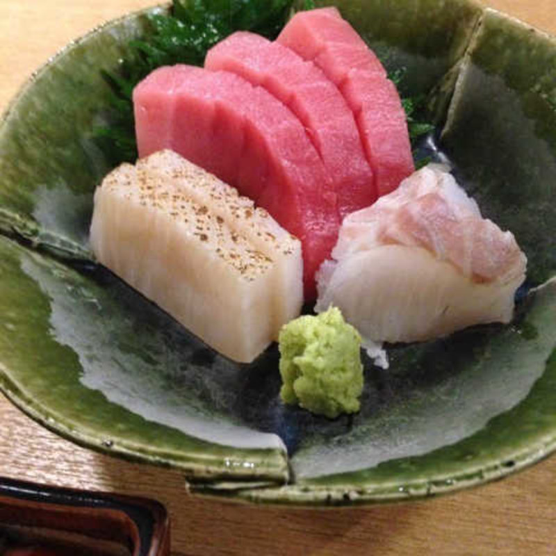 鮮魚の3点盛り(初代割烹高橋)