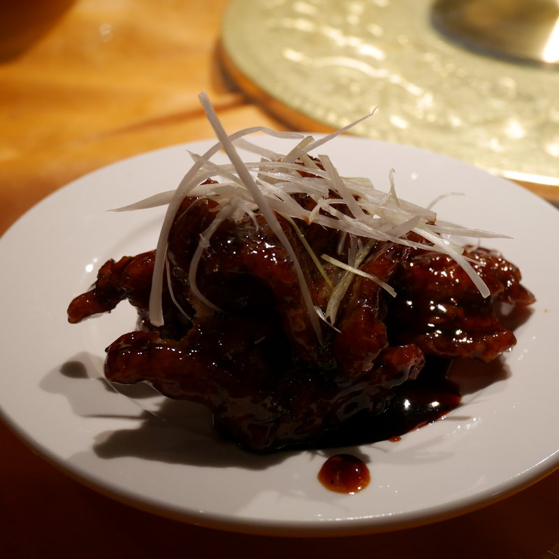 はちみつ黒酢豚(大珍楼)