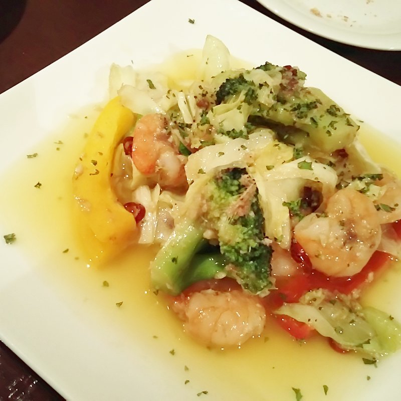 小エビのイタリアン野菜炒め(エノテカ ポポラーレ （ENOTECA POPOLARE）)