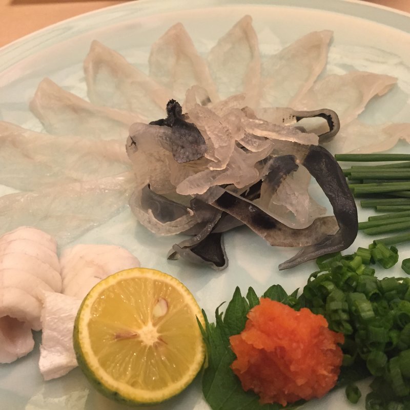 ふぐ刺し(平岡)