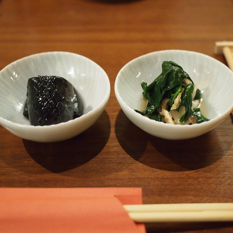 お浸し(初代割烹高橋)