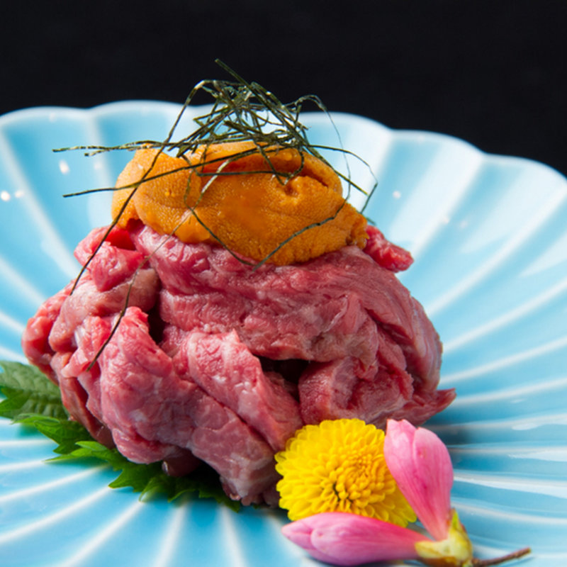 和牛のなめろう(肉バル SHOUTAIAN 渋谷店)