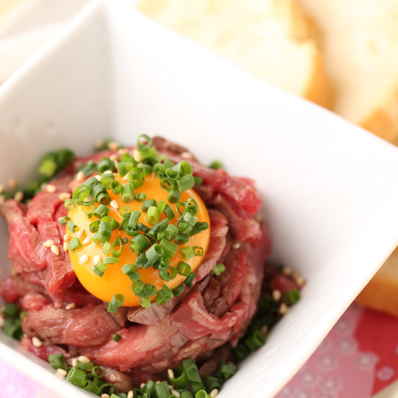 わぎゅうの炙り刺し(肉バル SHOUTAIAN 渋谷店)