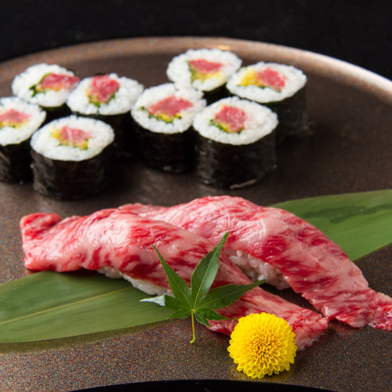 和牛の握り(肉バル SHOUTAIAN 渋谷店)