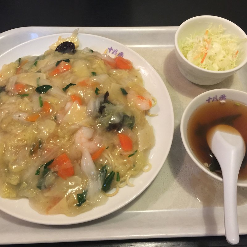 海老焼きそば(中華 十八番)