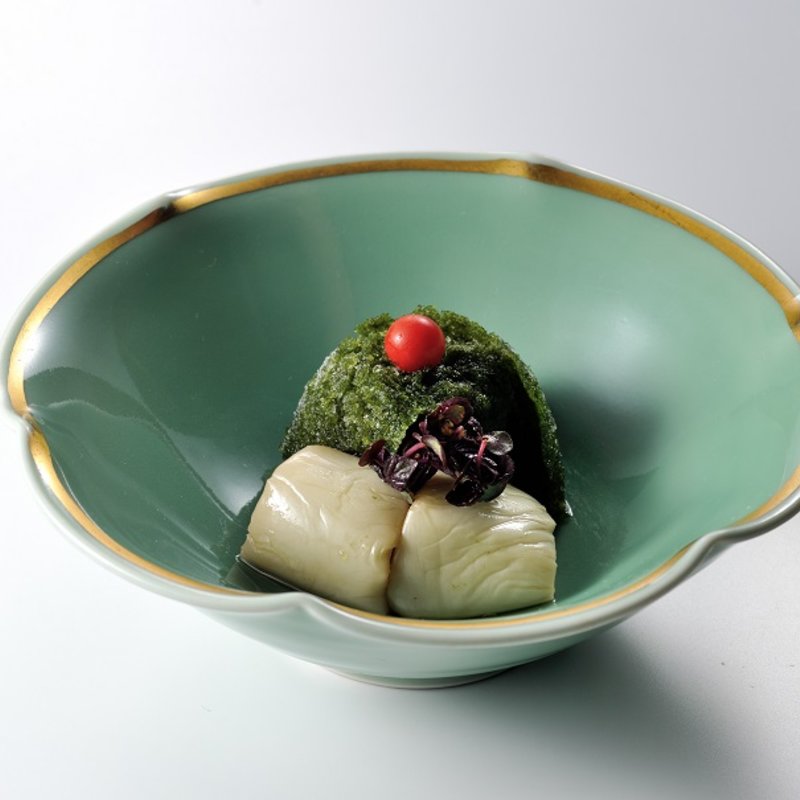 ホタテと炙り海苔(杉もと （すぎもと）)