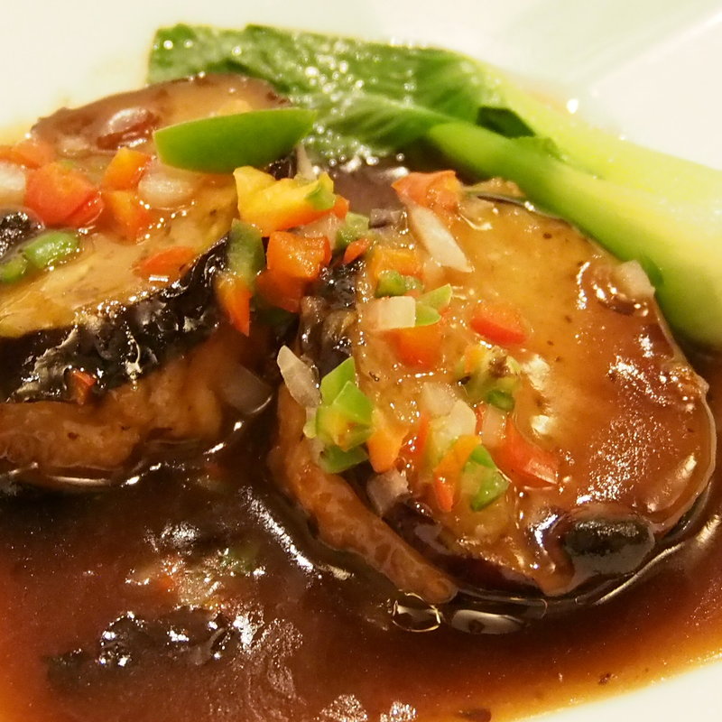 アワビの姿煮　餡かけ(星福(シンフウ) 銀座本店)