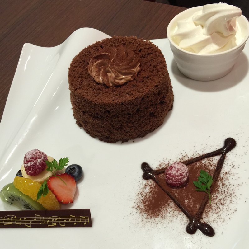 チョコレートクリームシフォン(シンフォニーシフォン北堀江店)