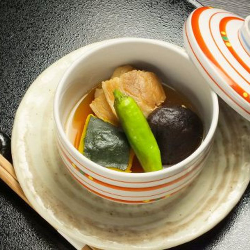 南瓜とシイタケの煮つけ(千里 )