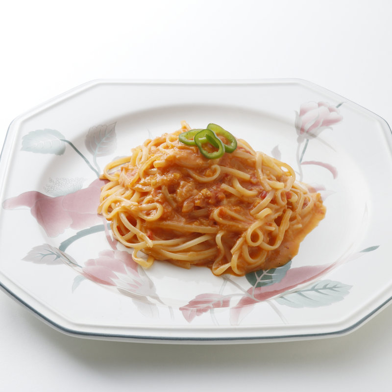 うにのクリームパスタ( 創作ダイニングバー和)