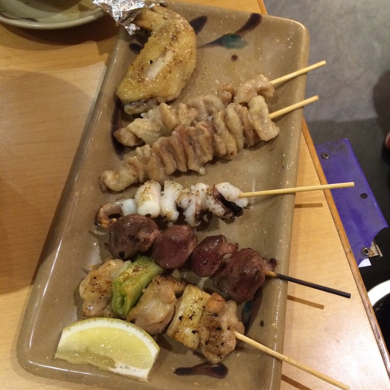 焼き鳥盛り合わせ(たよし なんばCITY店)