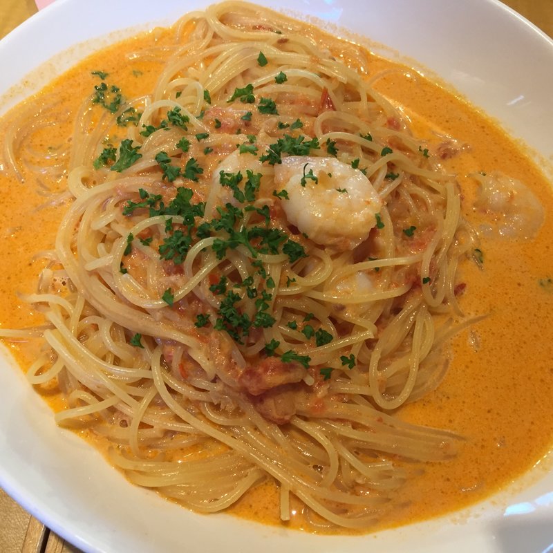 小エビのトマトクリーム(シベールの杜 南中山店 )