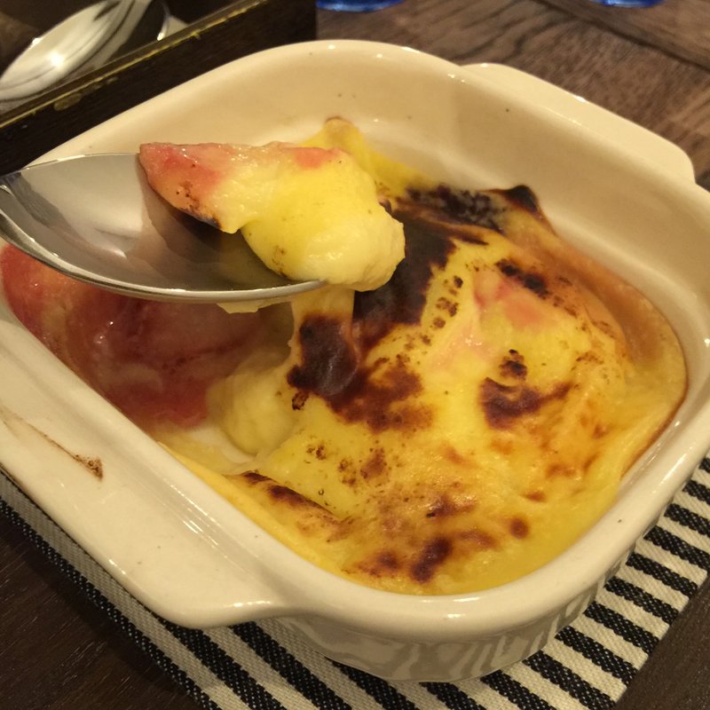 フルーツグラタン(Pâtisserie café 3ème )