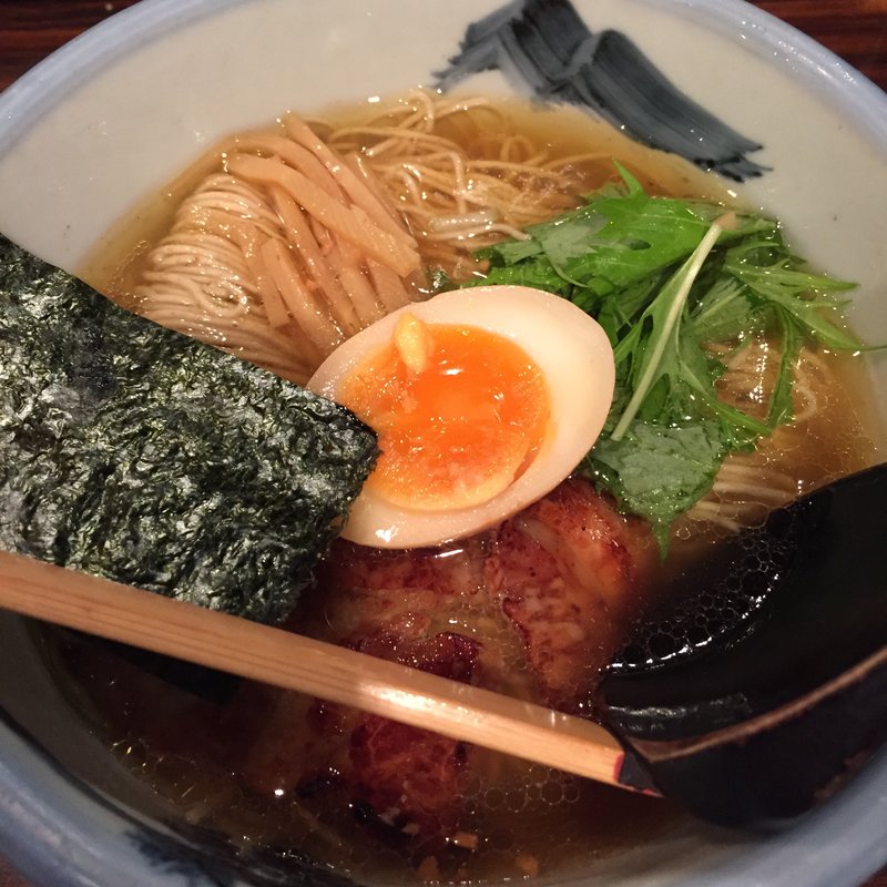 塩ラーメン(AFURI 原宿)