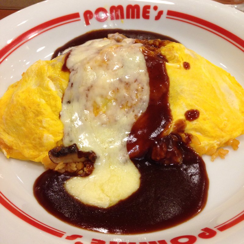 特製デミソースとチーズ(ポムの樹 ユニバーサルシティウォーク店)