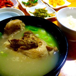 参鶏湯(韓国料理・炭火焼肉 大使館 代々木店 )
