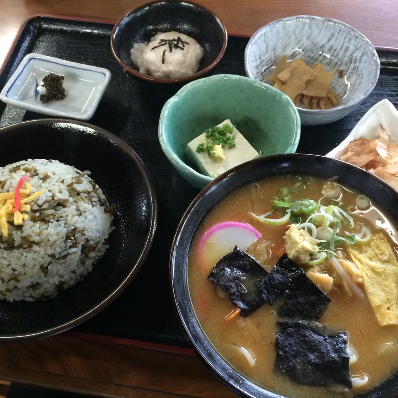 高菜めし定食(山賊旅路 （道中御食事処 山賊旅路）)