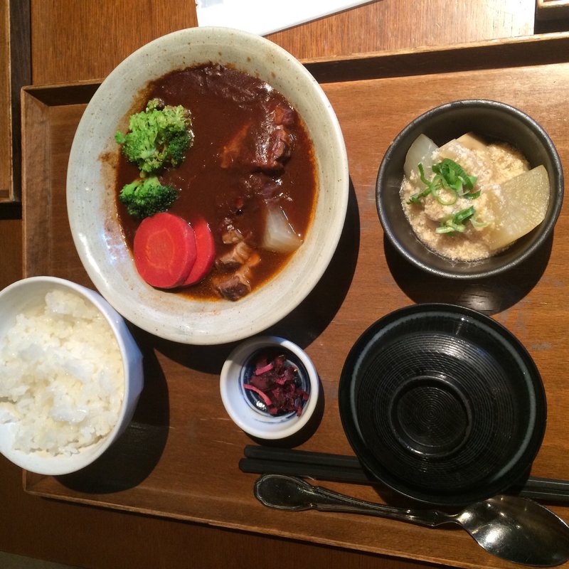 ビーフシチューセット(伊右衛門サロン （IYEMON SALON KYOTO）)