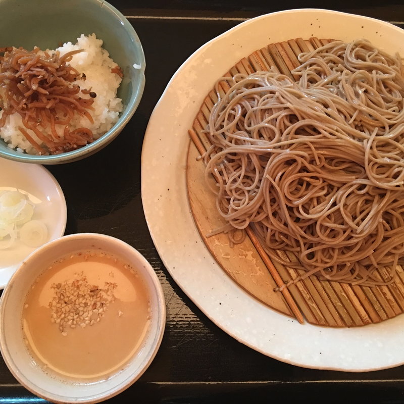 韃靼蕎麦ランチセット(千年)