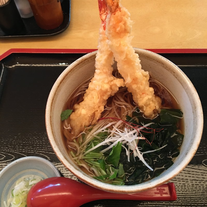 大海老天ぷら蕎麦(千年)