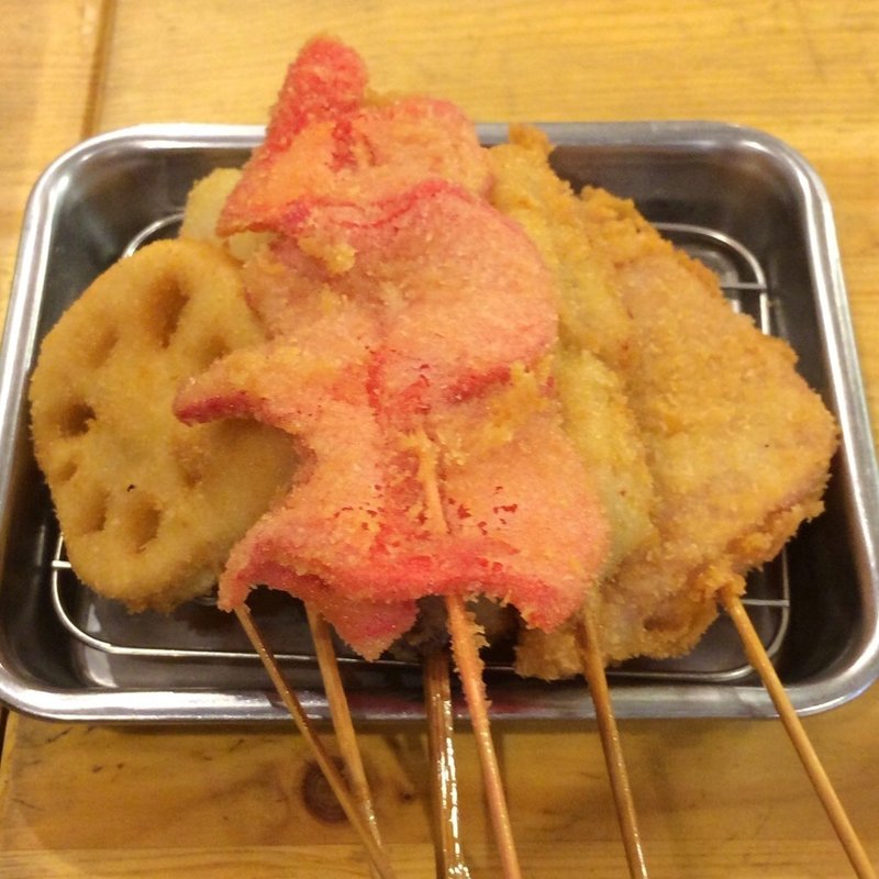 串揚げ盛合せ(串だおれ 水道橋店 )