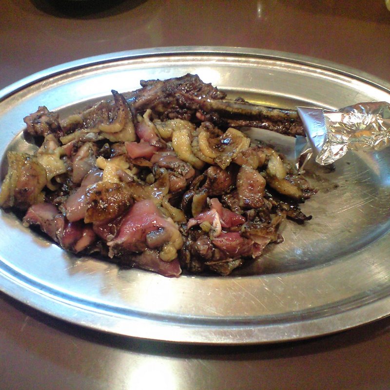 地鶏のもも焼き(あんどう)